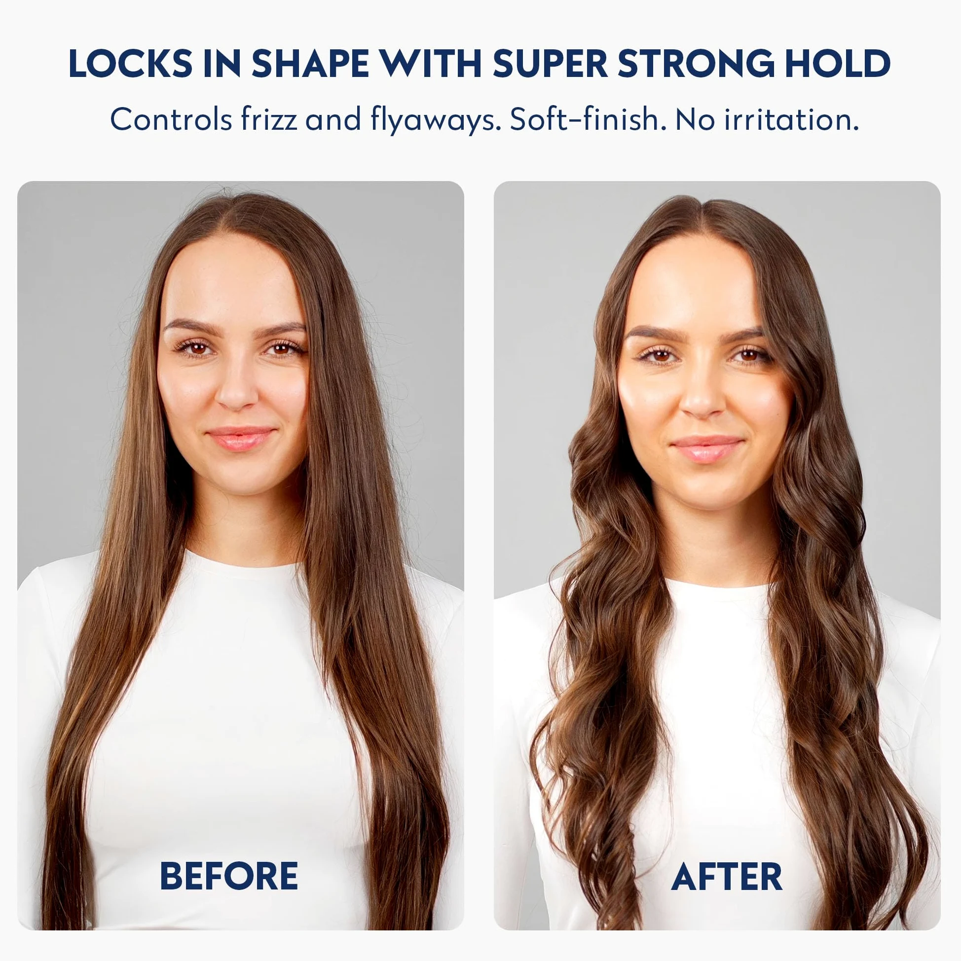 No Nothing Spray per capelli super forte, senza profumo, per cuoio capelluto sensibile, ipoallergenico, non profumato, tenuta extra forte, protezione dall'umidità e protezione UV, 213 ml