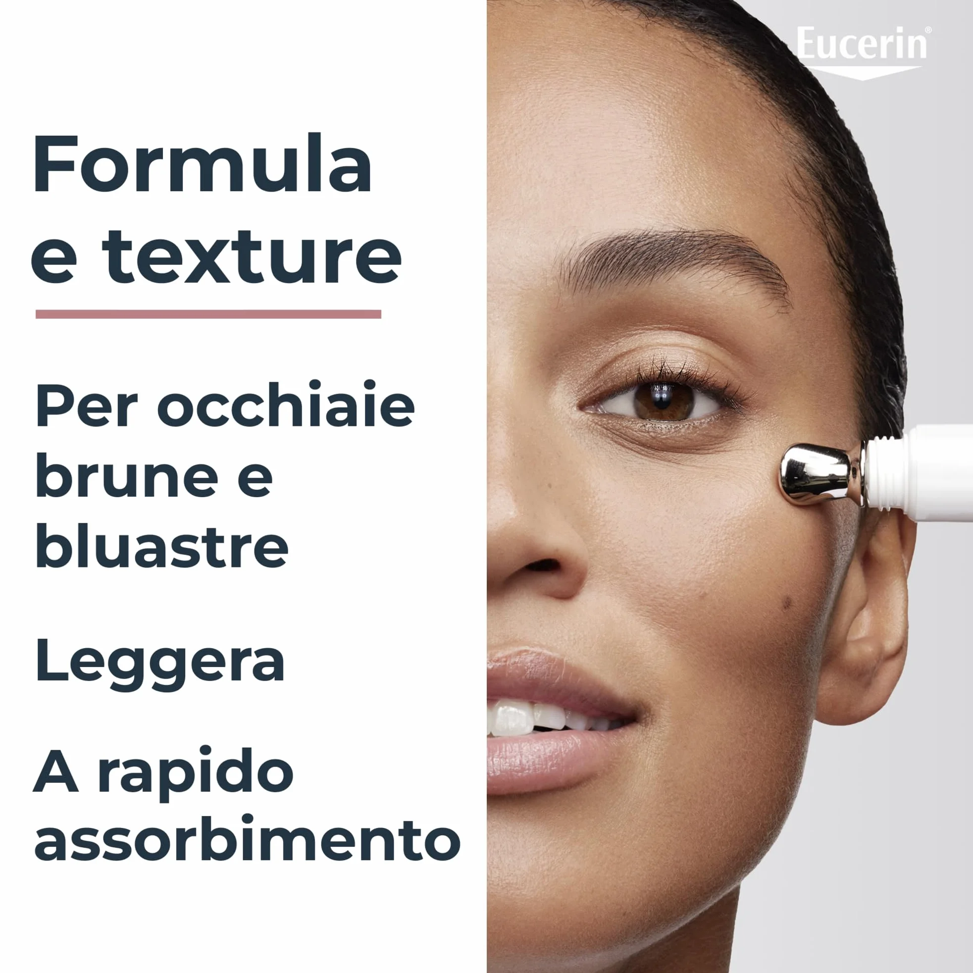 Eucerin Anti-Pigment Contorno Occhi Illuminante Correttore Occhiaie 15 ml, Crema contorno occhi per uno sguardo luminoso, Crema occhiaie brune e bluastre arricchita con Acido Ialuronico