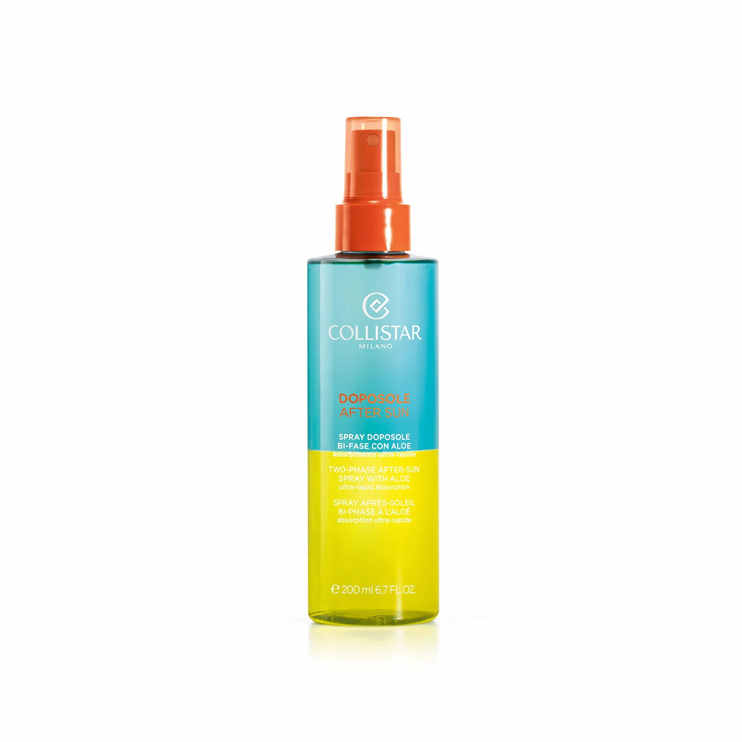 Collistar Spray Doposole Bi-fase 200 ml con aloe e olio di mandorla e calendula