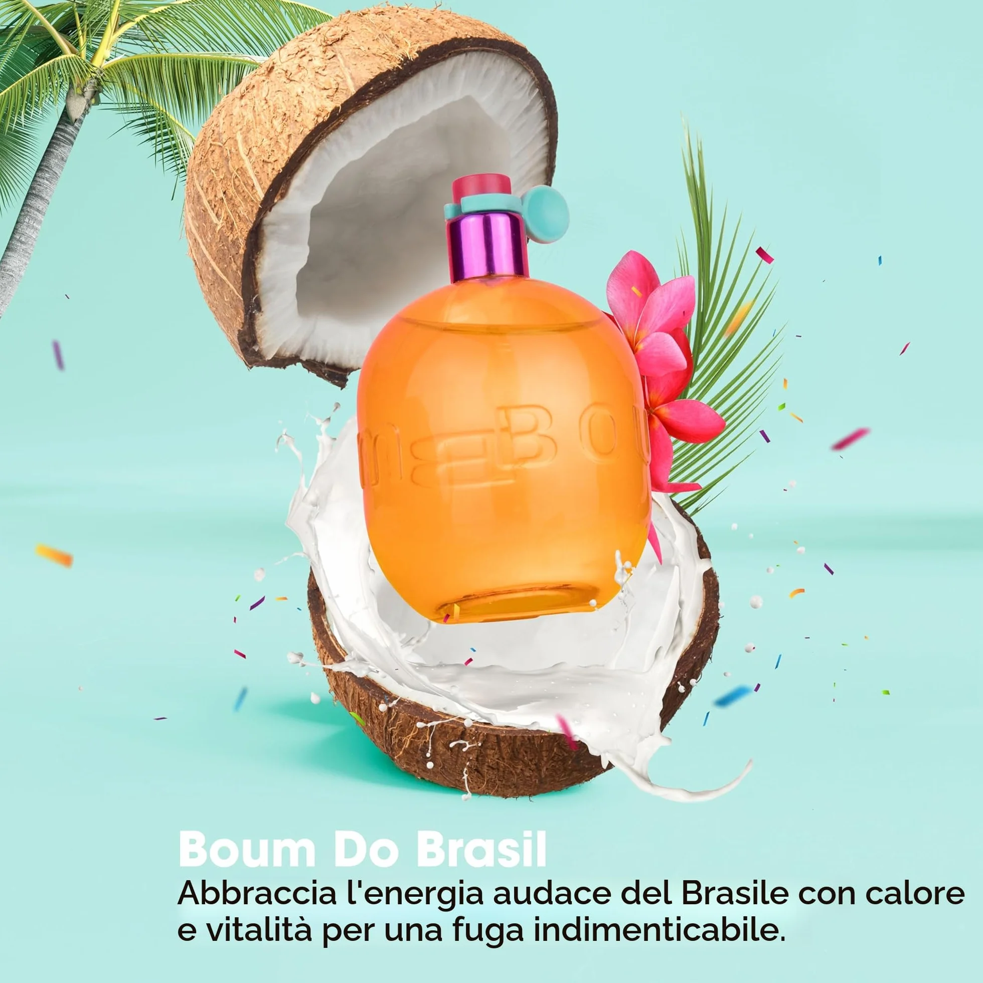 JEANNE ARTHES - Profumo Donna Boum Do Brazil - Eau de Parfum - Flacone spray 100 ml - Made in France à Grasse