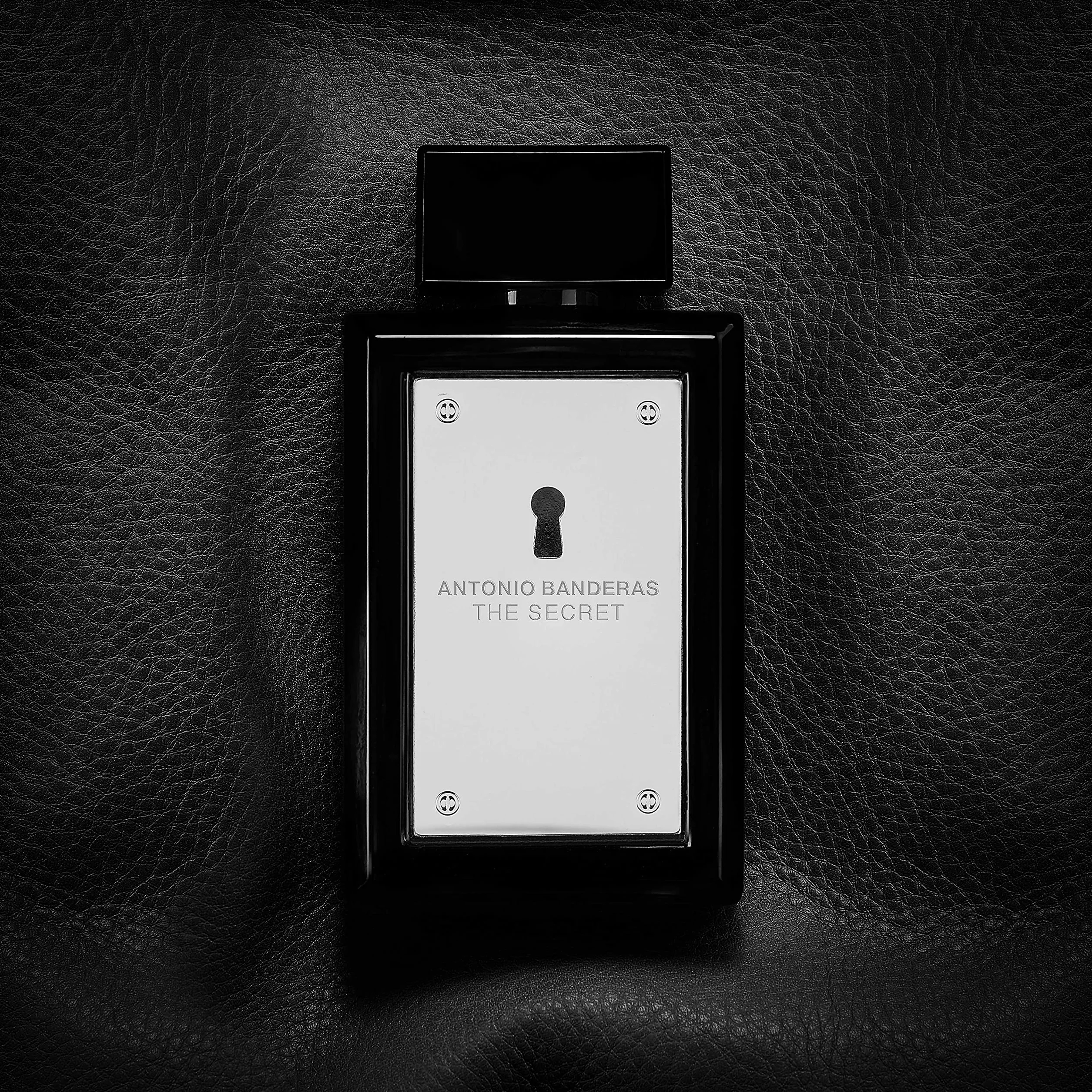 Banderas Perfume The Secret, Eau de Toilette Spray per Uomo, Fragranza di Cuoio Fruttato, 200 ml